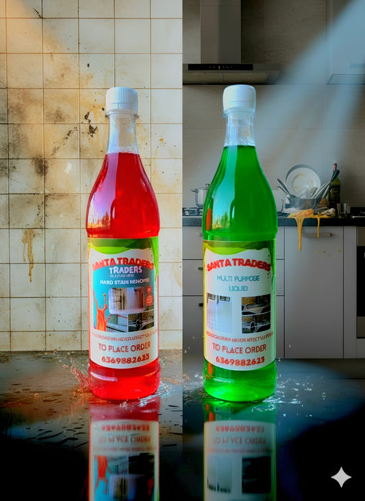 Santa Combo Pack (multipurpose, hard stain remover)