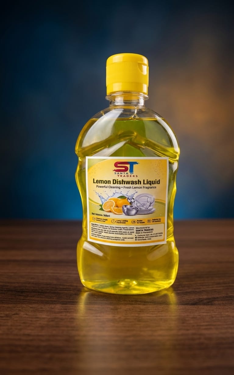 Lemon Dishwash Liquid