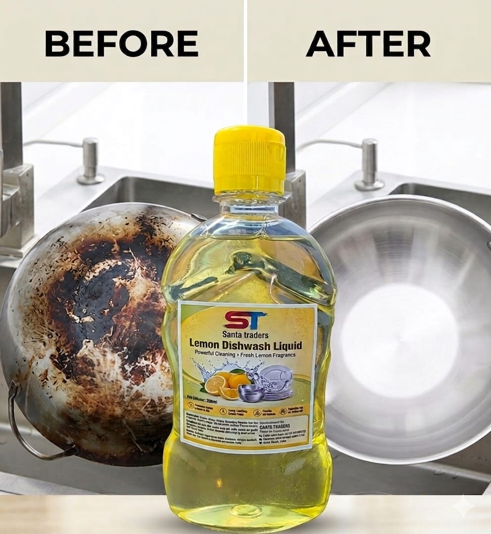 Lemon Dishwash Liquid